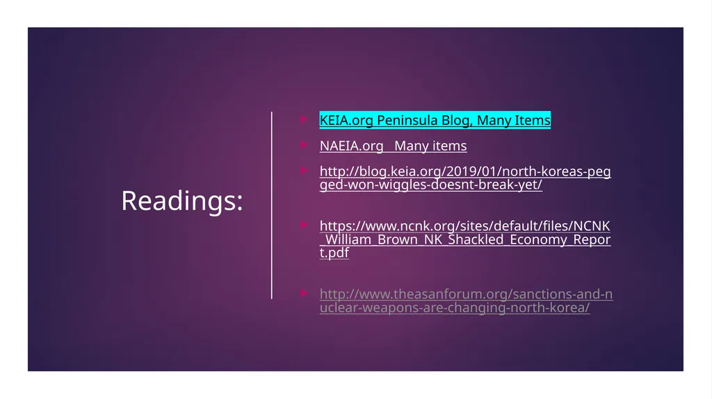 North Korea’s Economy and Marketization Amid - slide 32 of 32