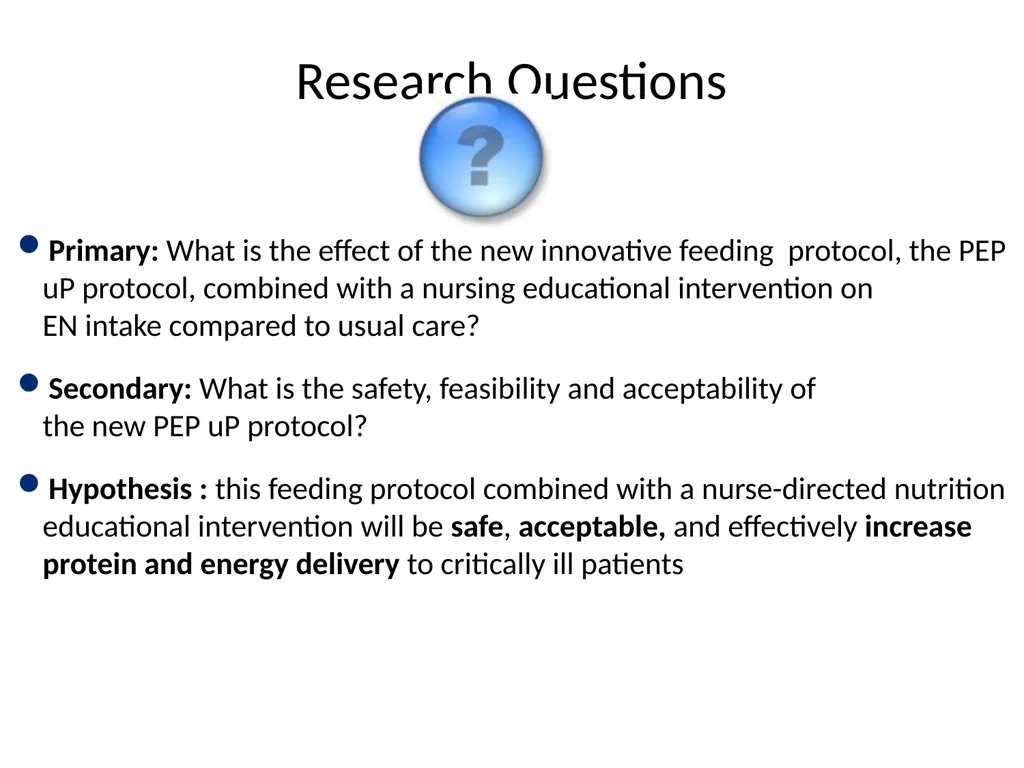 Protein in Critical illness Evidence and Current - slide 31 of 45