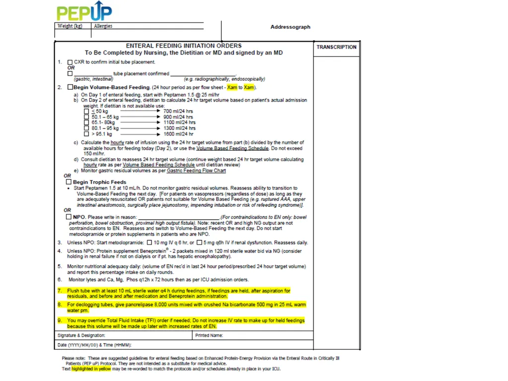Protein in Critical illness Evidence and Current - slide 29 of 45
