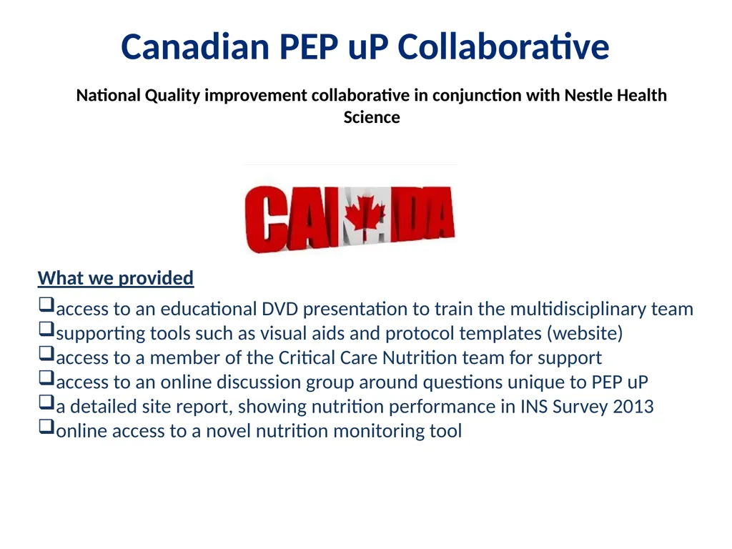 Protein in Critical illness Evidence and Current - slide 36 of 45