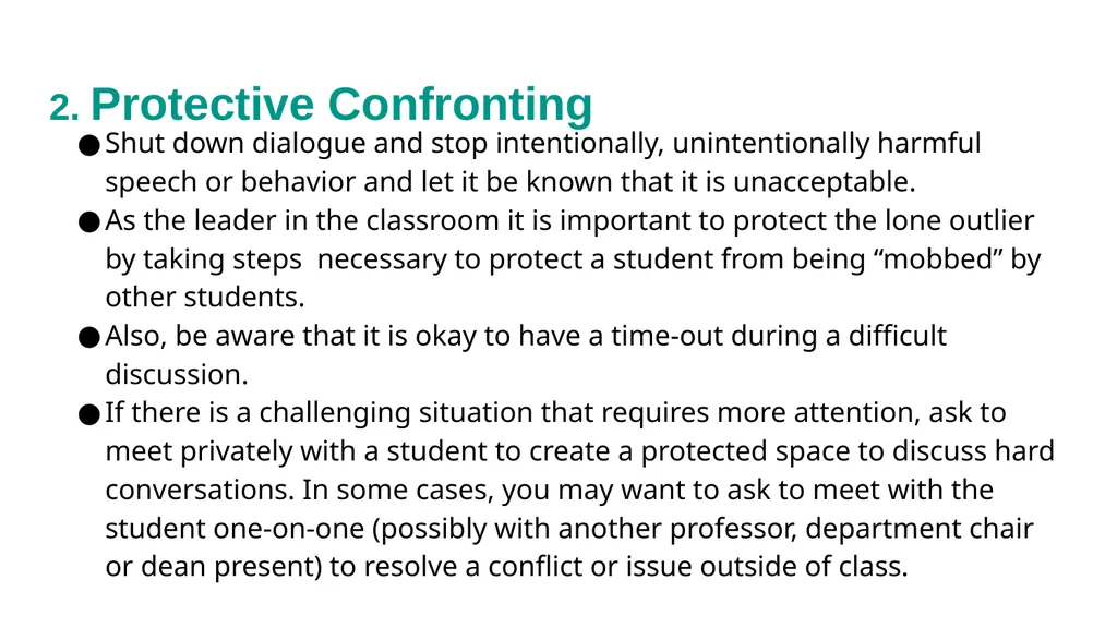 Discussing Race and Gender in Diverse Classrooms: - slide 33 of 43