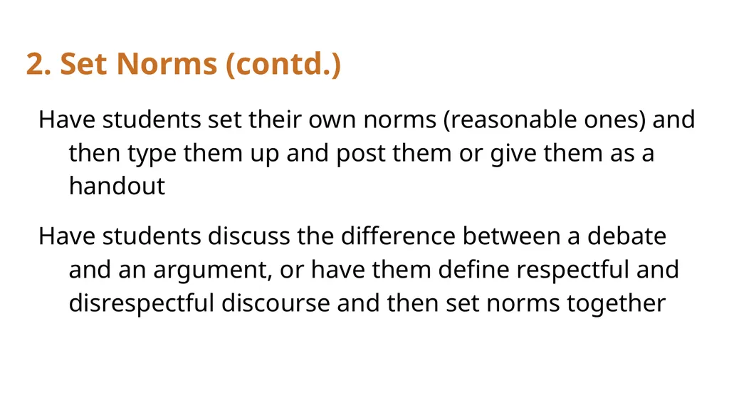 Discussing Race and Gender in Diverse Classrooms: - slide 26 of 43