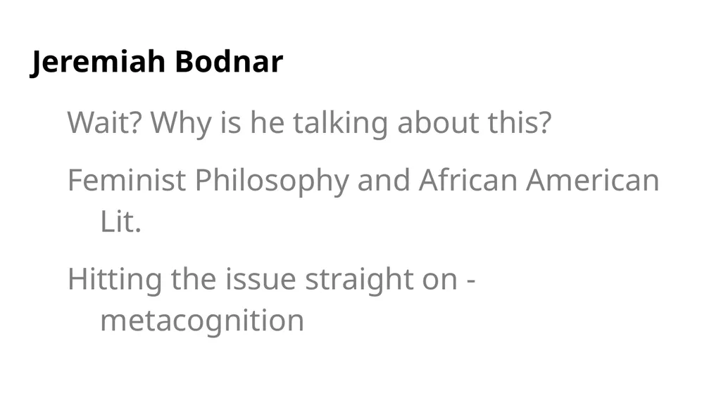 Discussing Race and Gender in Diverse Classrooms: - slide 11 of 43