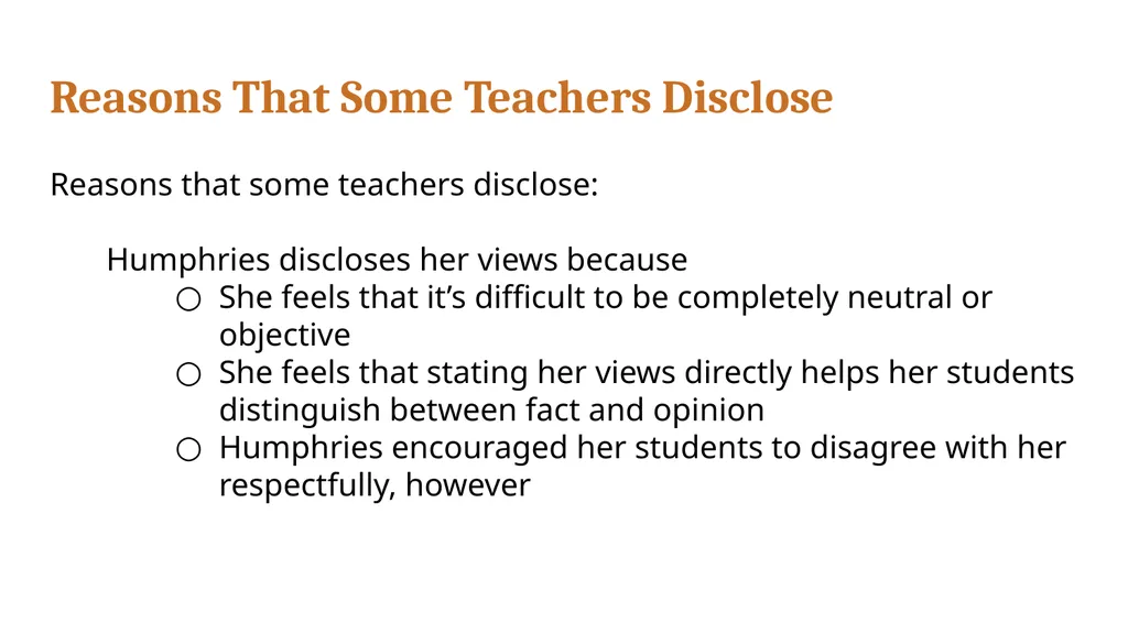 Discussing Race and Gender in Diverse Classrooms: - slide 35 of 43