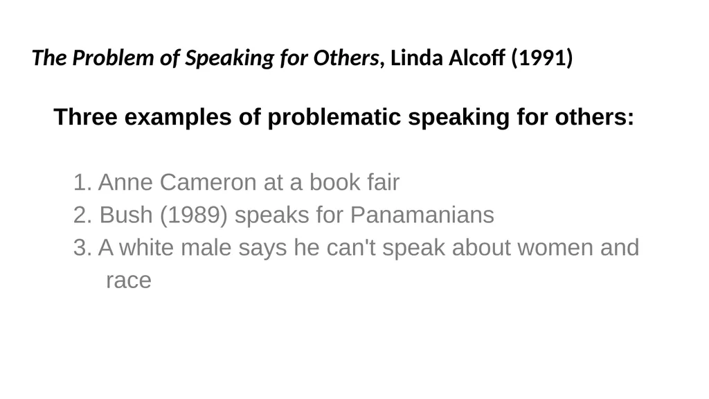 Discussing Race and Gender in Diverse Classrooms: - slide 15 of 43
