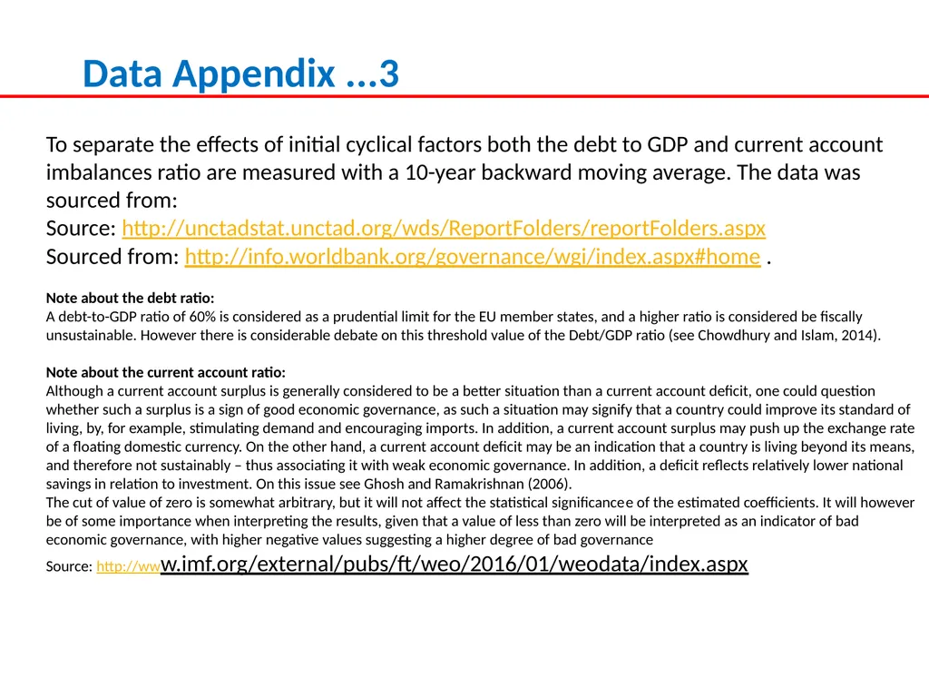 ECONOMIC OPENNESS AND GDP growth volatility Lino - slide 48 of 48