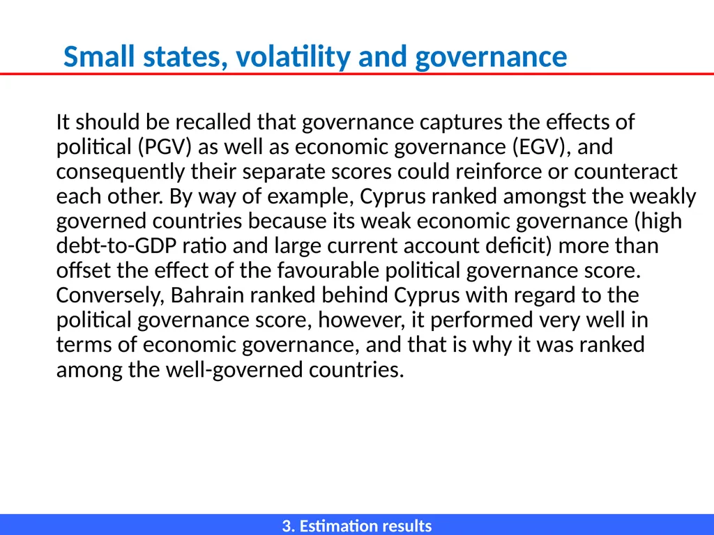 ECONOMIC OPENNESS AND GDP growth volatility Lino - slide 34 of 48