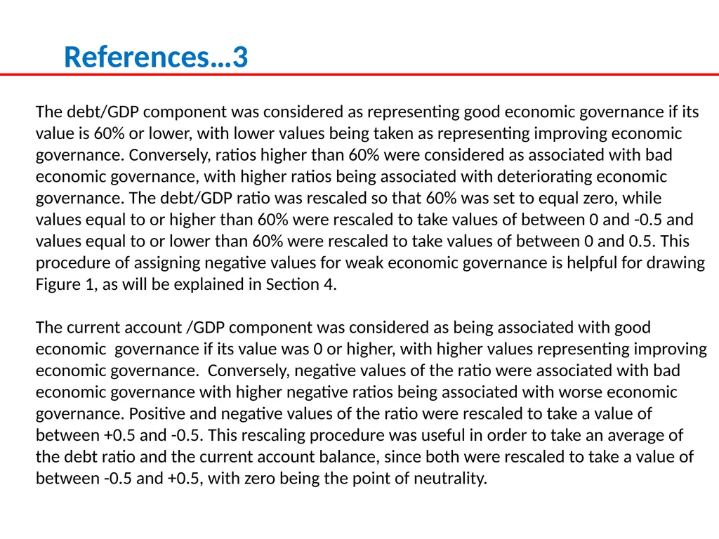 ECONOMIC OPENNESS AND GDP growth volatility Lino - slide 47 of 48
