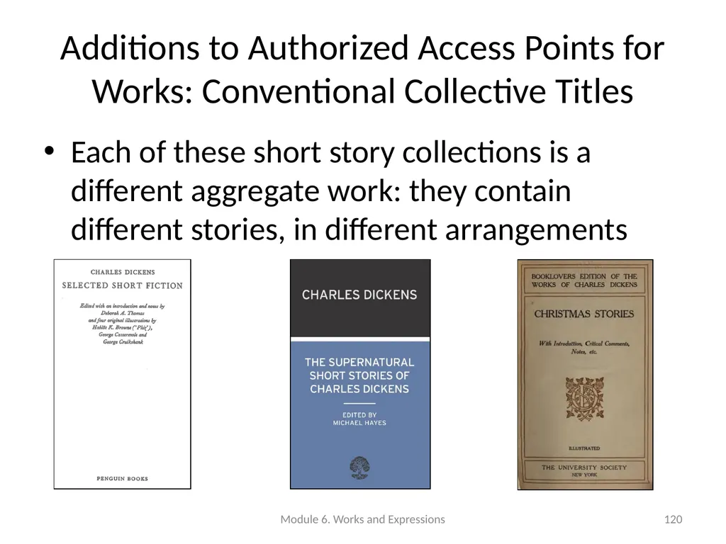 Describing works and expressions Module 6 Prepared - slide 120 of 163