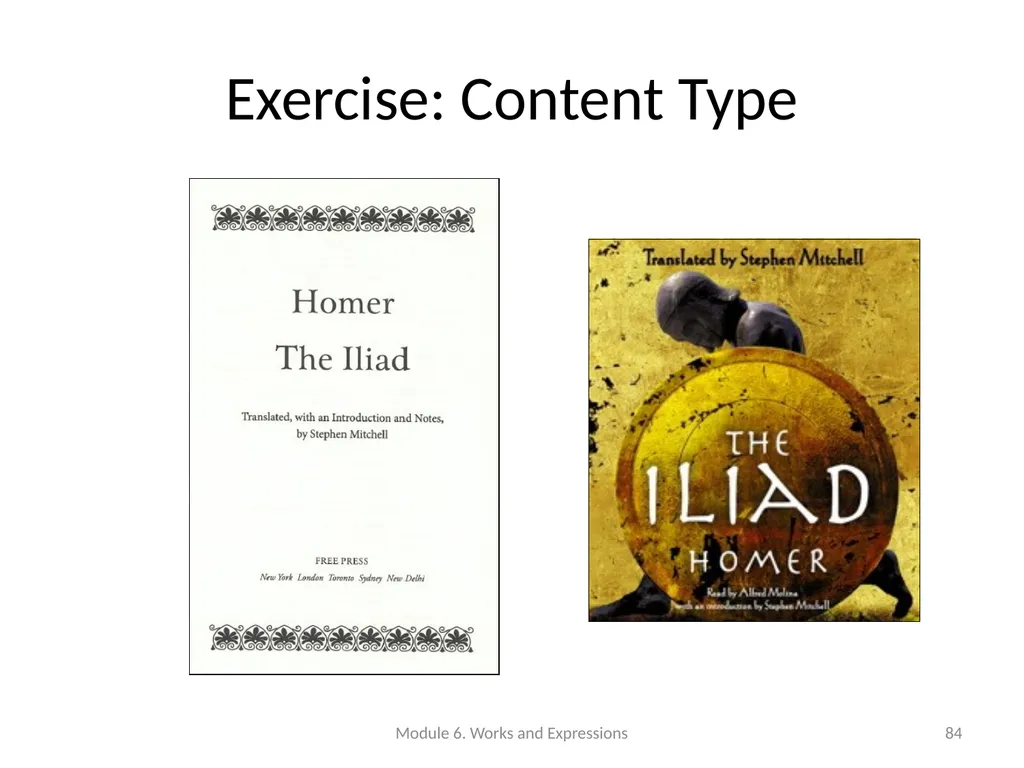 Describing works and expressions Module 6 Prepared - slide 84 of 163