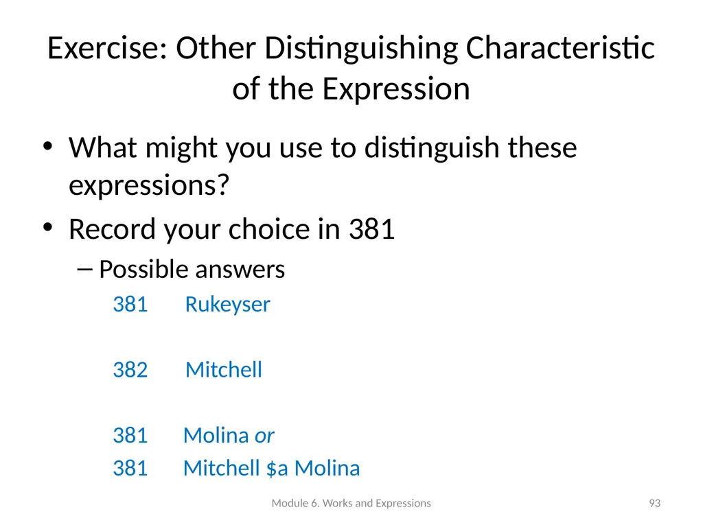 Describing works and expressions Module 6 Prepared - slide 93 of 163