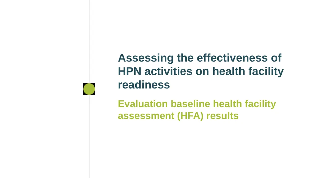 Nigeria HPN Multi-Activity Evaluation Ebonyi - slide 15 of 100