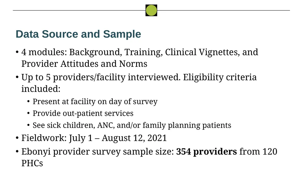 Nigeria HPN Multi-Activity Evaluation Ebonyi - slide 33 of 100