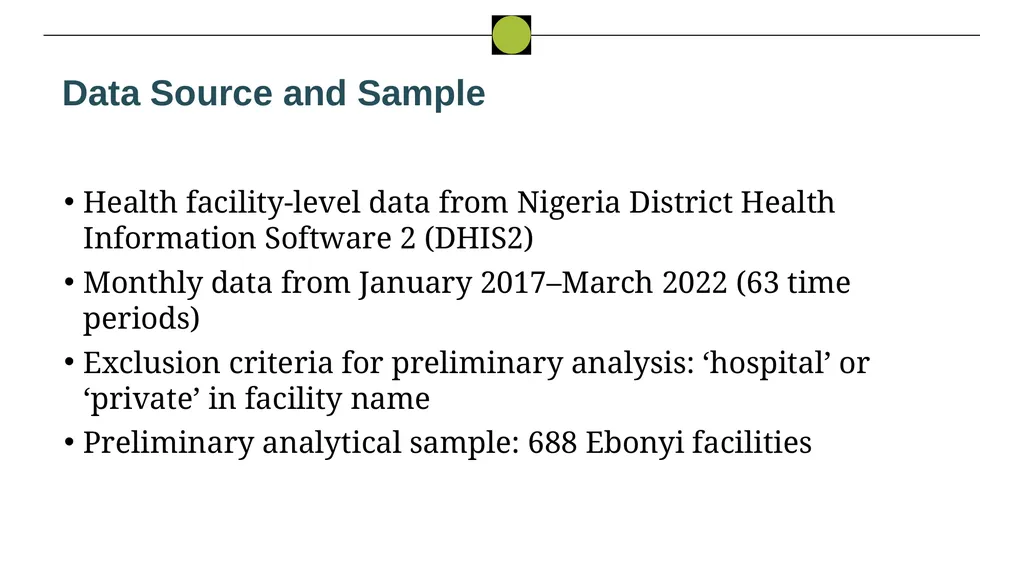 Nigeria HPN Multi-Activity Evaluation Ebonyi - slide 6 of 100