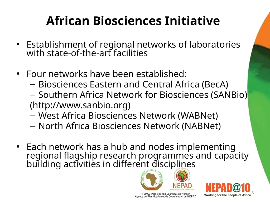 Science Technology and Innovation Programmes in - slide 8 of 35