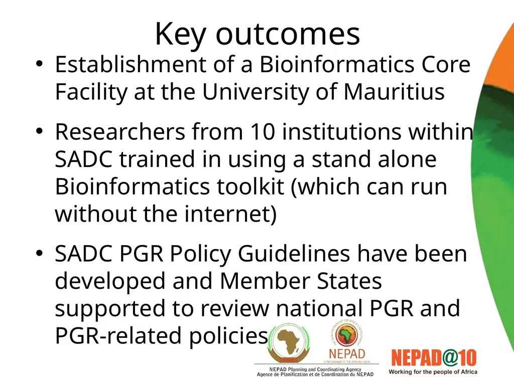 Science Technology and Innovation Programmes in - slide 13 of 35