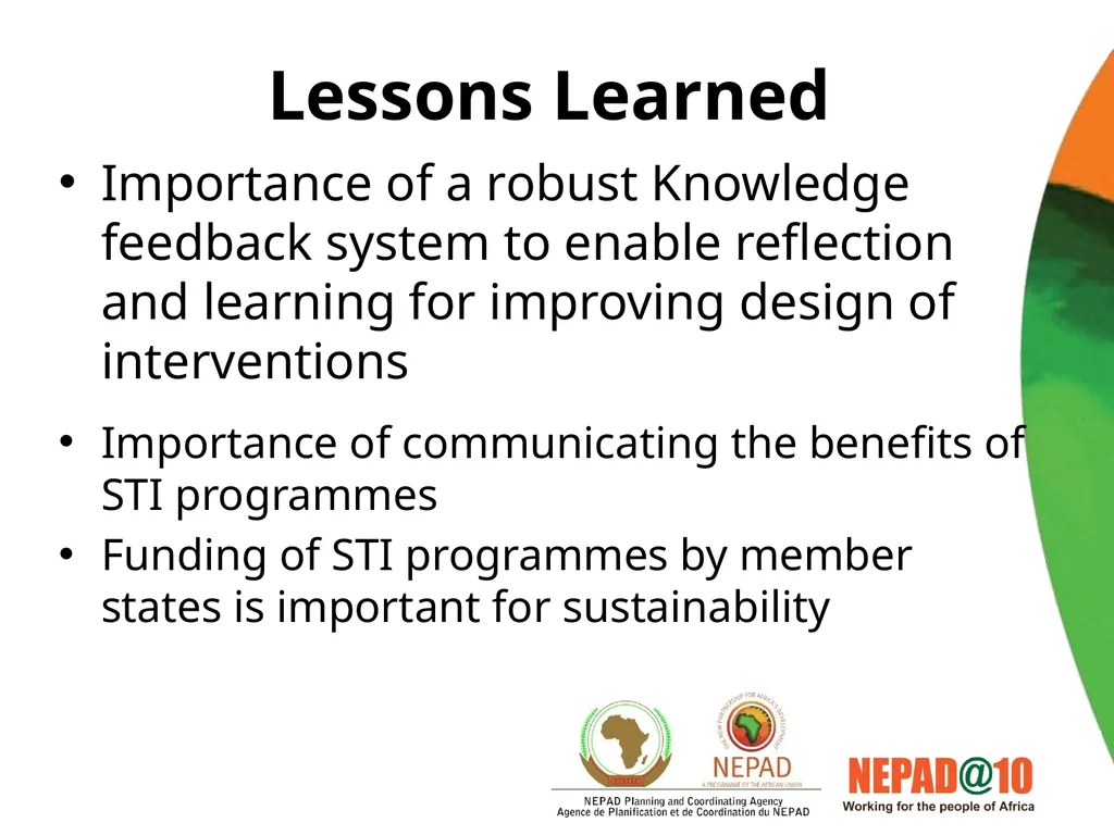 Science Technology and Innovation Programmes in - slide 31 of 35