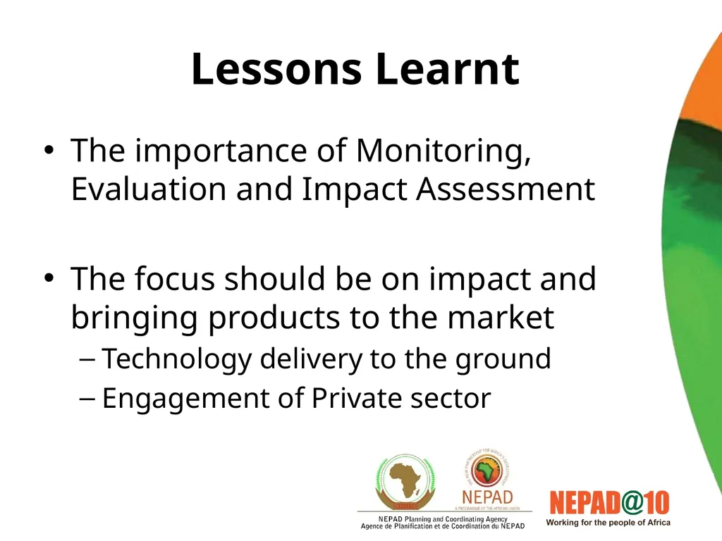 Science Technology and Innovation Programmes in - slide 30 of 35