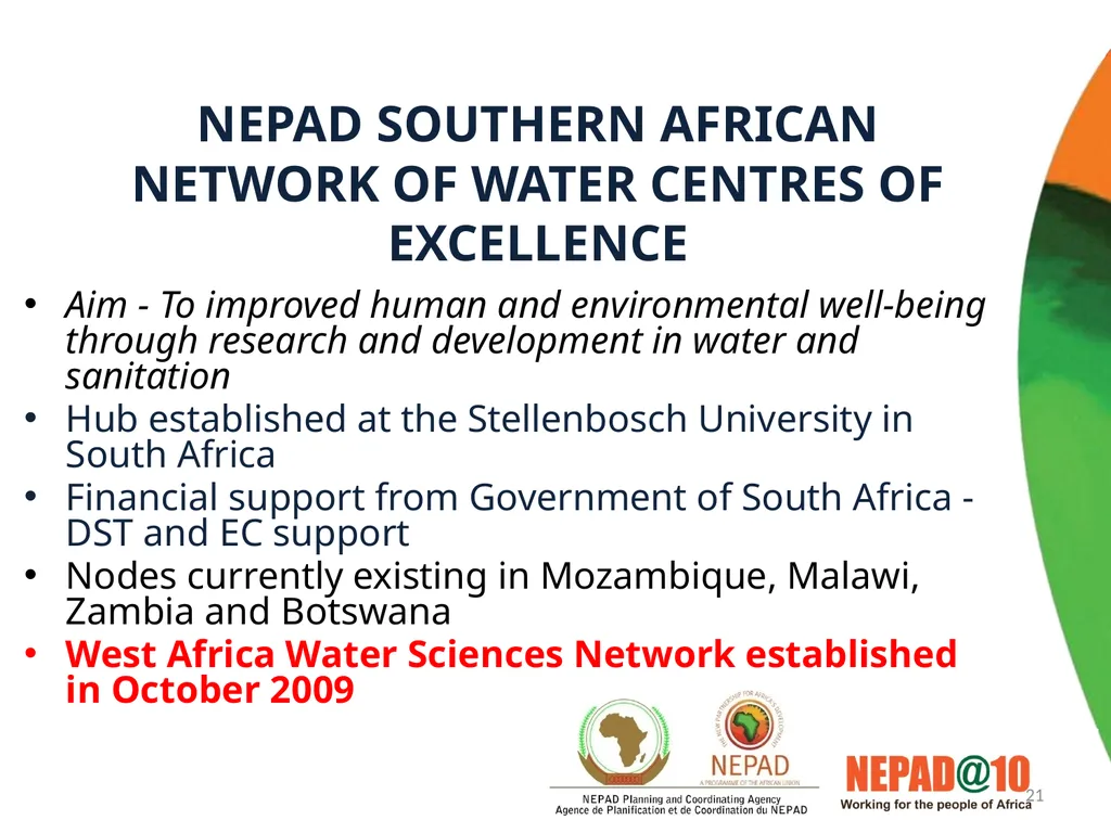 Science Technology and Innovation Programmes in - slide 21 of 35