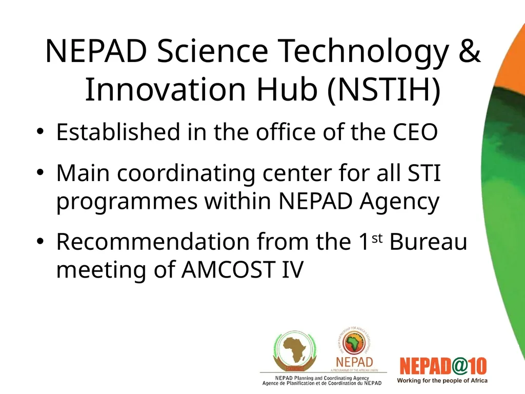 Science Technology and Innovation Programmes in - slide 4 of 35