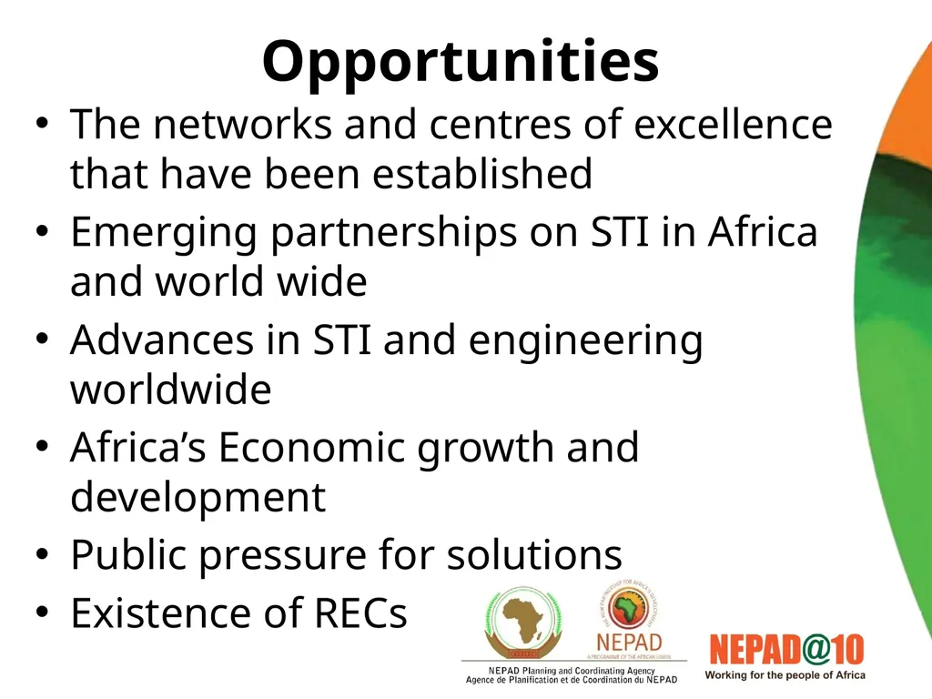 Science Technology and Innovation Programmes in - slide 33 of 35