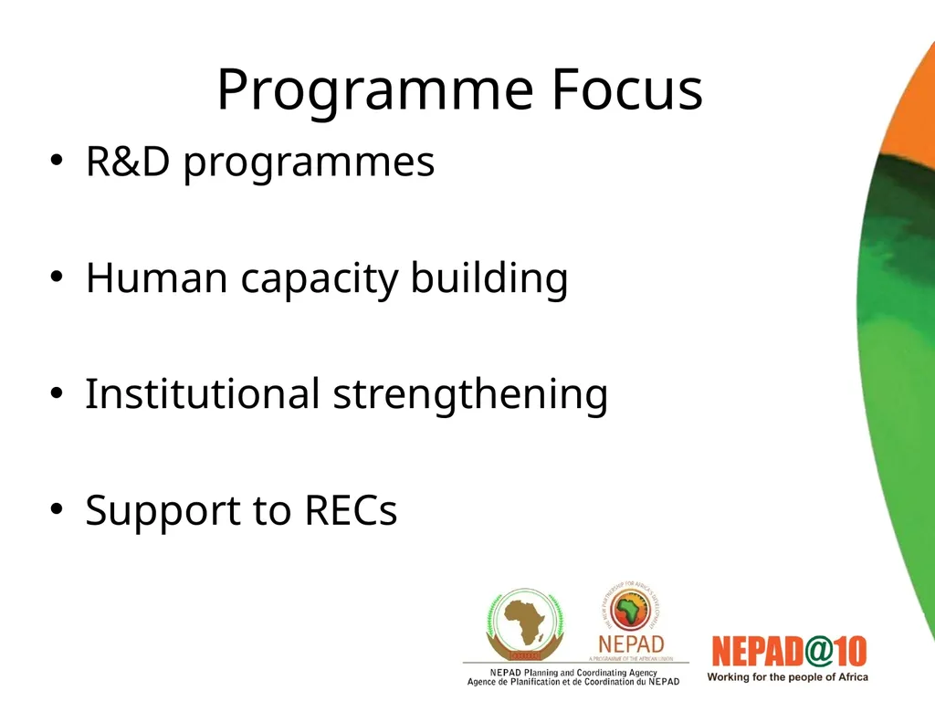 Science Technology and Innovation Programmes in - slide 7 of 35