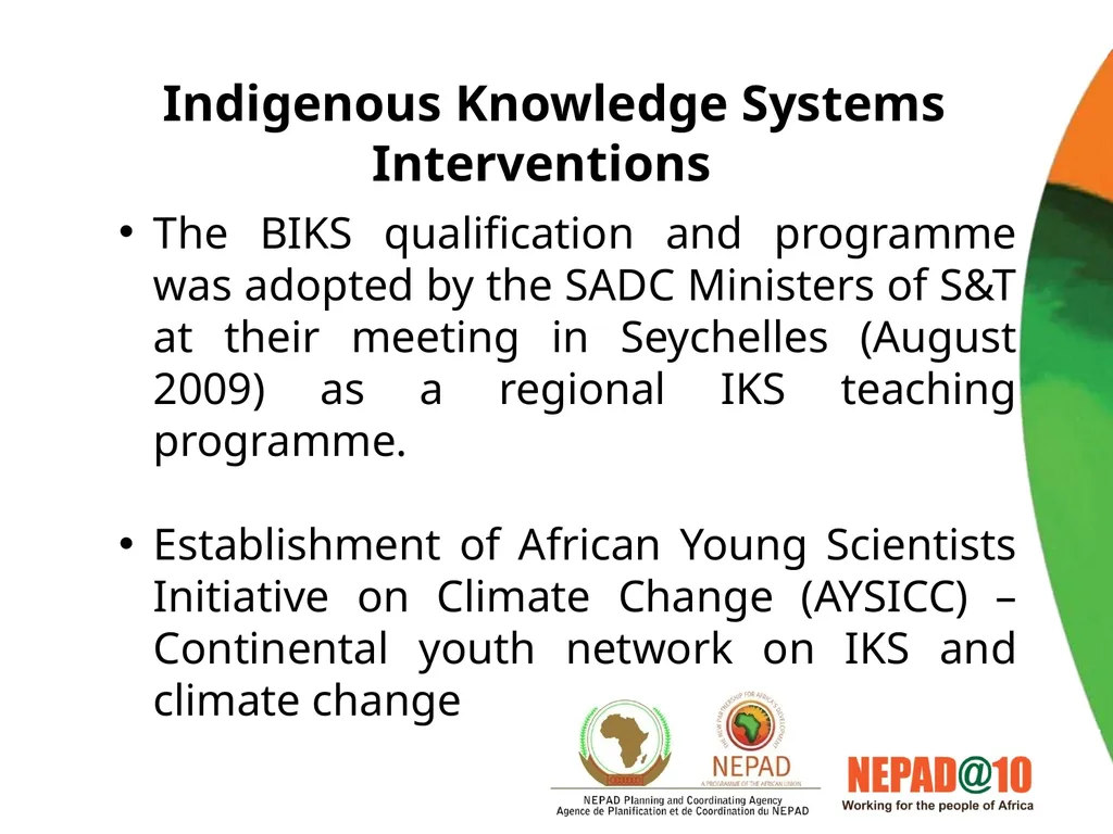Science Technology and Innovation Programmes in - slide 16 of 35