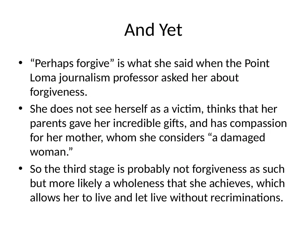 Jeannette Walls’s The Glass Castle Dr. Matthew - slide 16 of 44