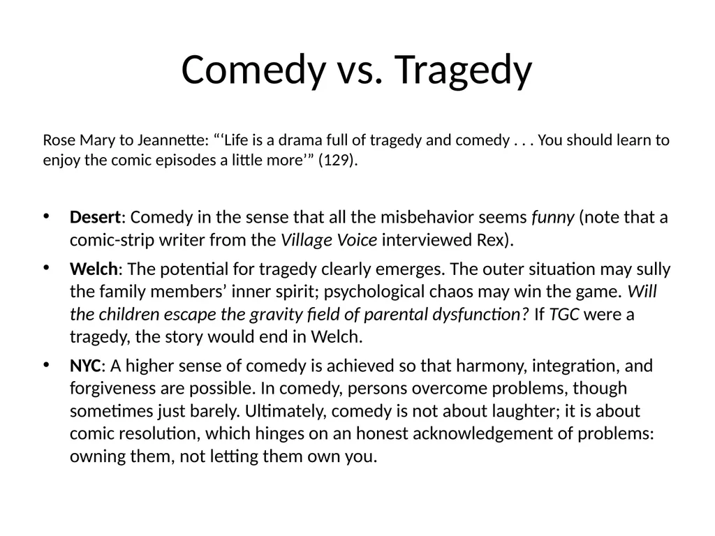 Jeannette Walls’s The Glass Castle Dr. Matthew - slide 19 of 44