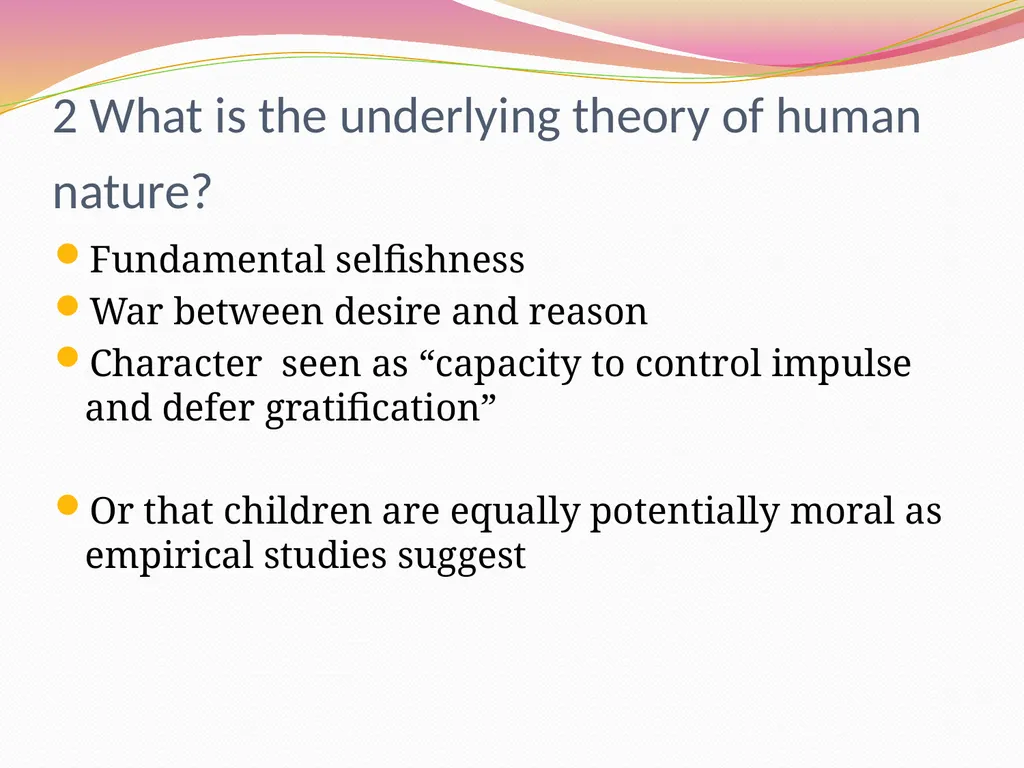Human Ingenuity,ethics and the articulation - slide 26 of 61