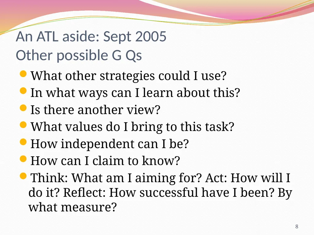 Human Ingenuity,ethics and the articulation - slide 8 of 61