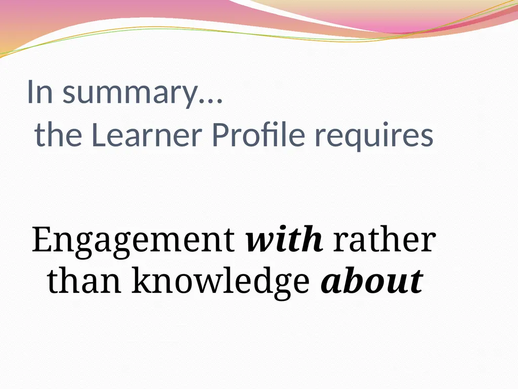 Human Ingenuity,ethics and the articulation - slide 54 of 61