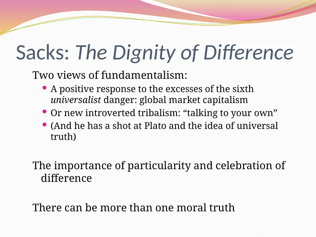 Human Ingenuity,ethics and the articulation - slide 36 of 61
