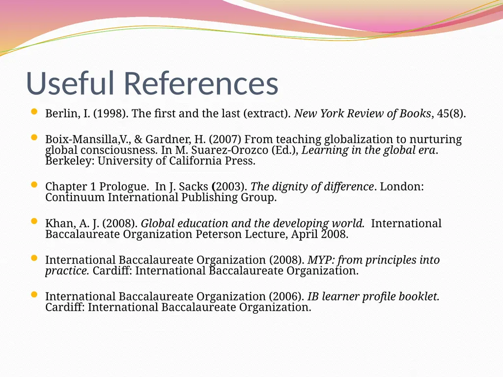 Human Ingenuity,ethics and the articulation - slide 58 of 61