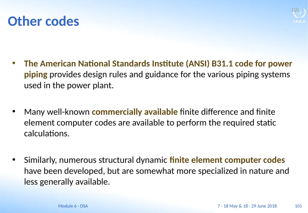 Module VI Deterministic safety analysis F. Adorján - slide 101 of 127