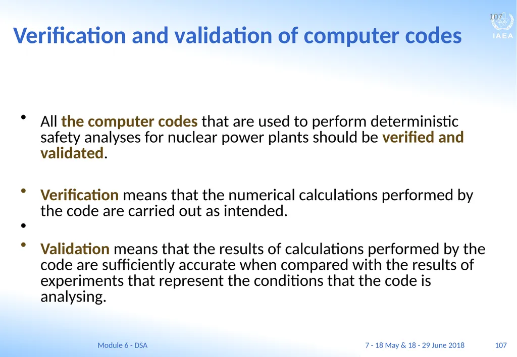 Module VI Deterministic safety analysis F. Adorján - slide 107 of 127