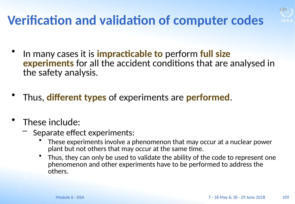 Module VI Deterministic safety analysis F. Adorján - slide 109 of 127