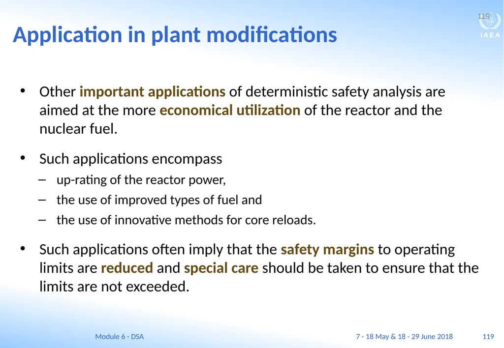 Module VI Deterministic safety analysis F. Adorján - slide 119 of 127