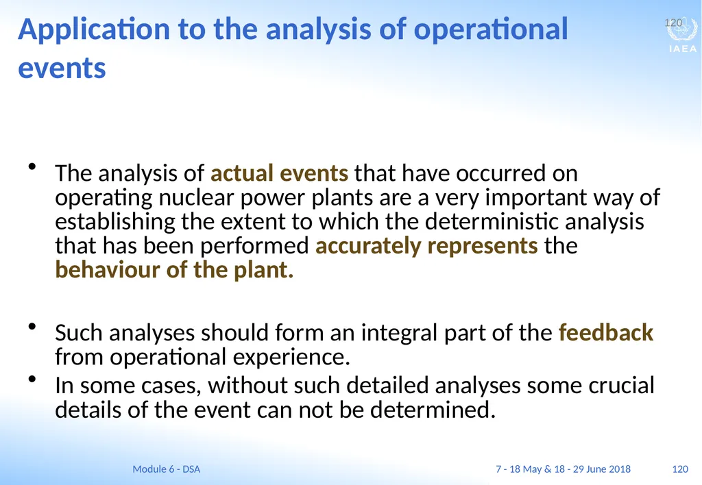 Module VI Deterministic safety analysis F. Adorján - slide 120 of 127