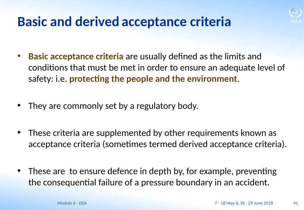 Module VI Deterministic safety analysis F. Adorján - slide 41 of 127