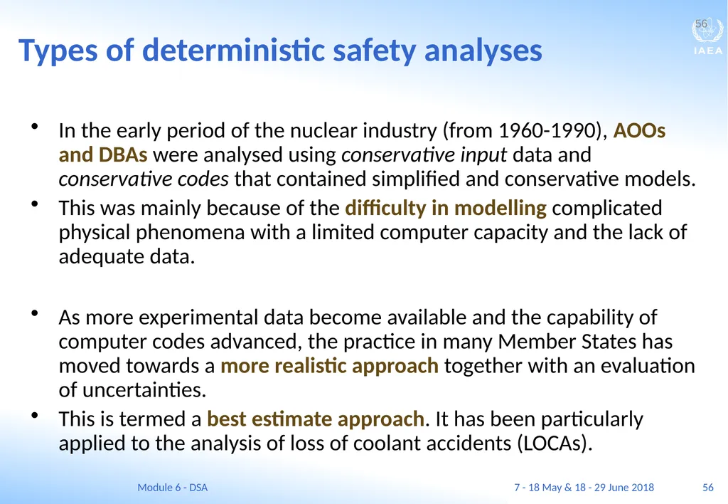 Module VI Deterministic safety analysis F. Adorján - slide 56 of 127