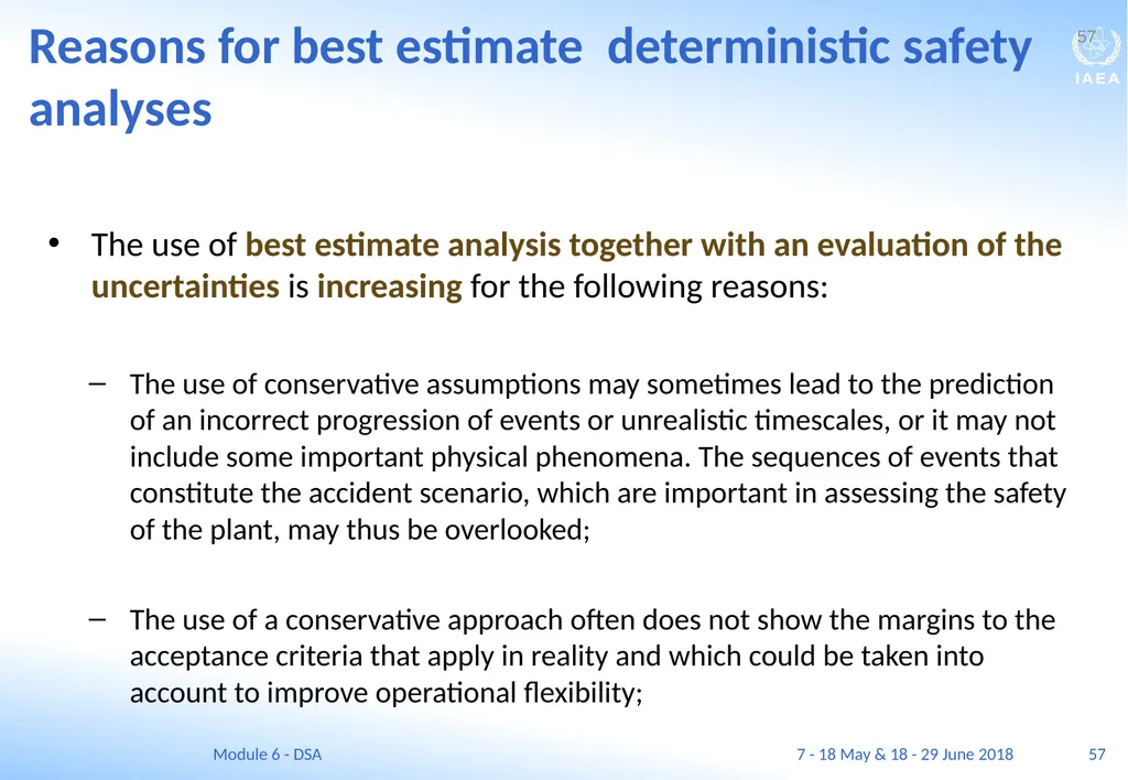 Module VI Deterministic safety analysis F. Adorján - slide 57 of 127