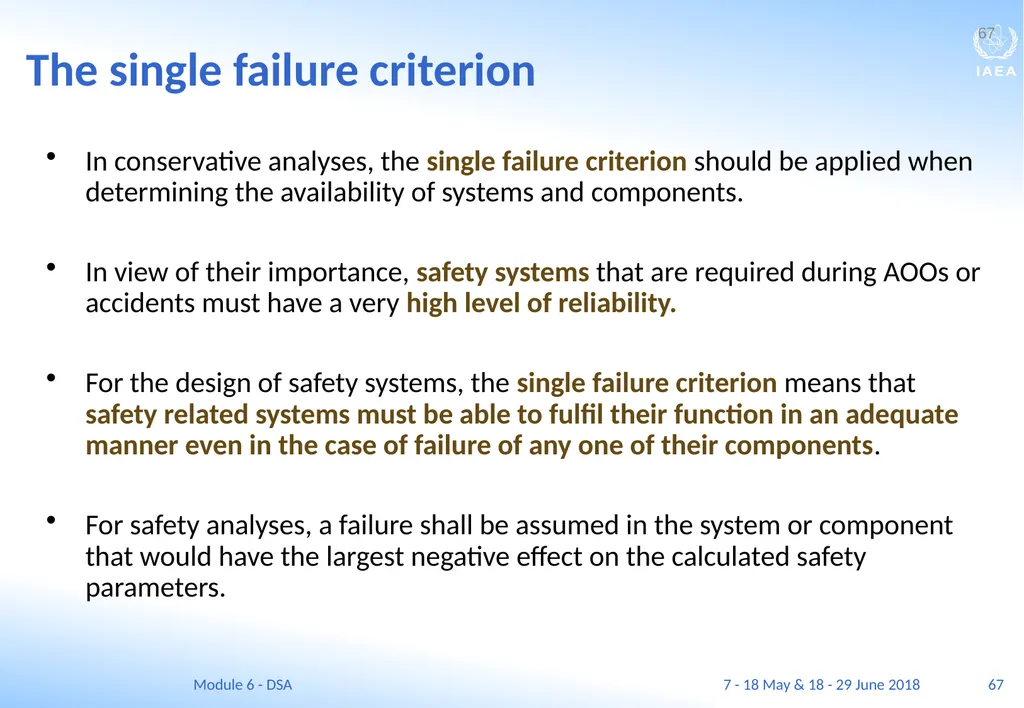 Module VI Deterministic safety analysis F. Adorján - slide 67 of 127