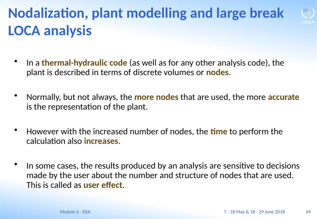 Module VI Deterministic safety analysis F. Adorján - slide 69 of 127
