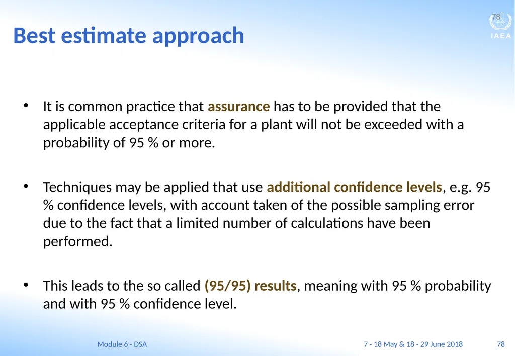 Module VI Deterministic safety analysis F. Adorján - slide 78 of 127