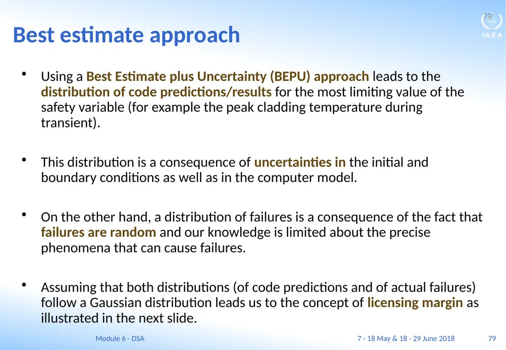 Module VI Deterministic safety analysis F. Adorján - slide 79 of 127