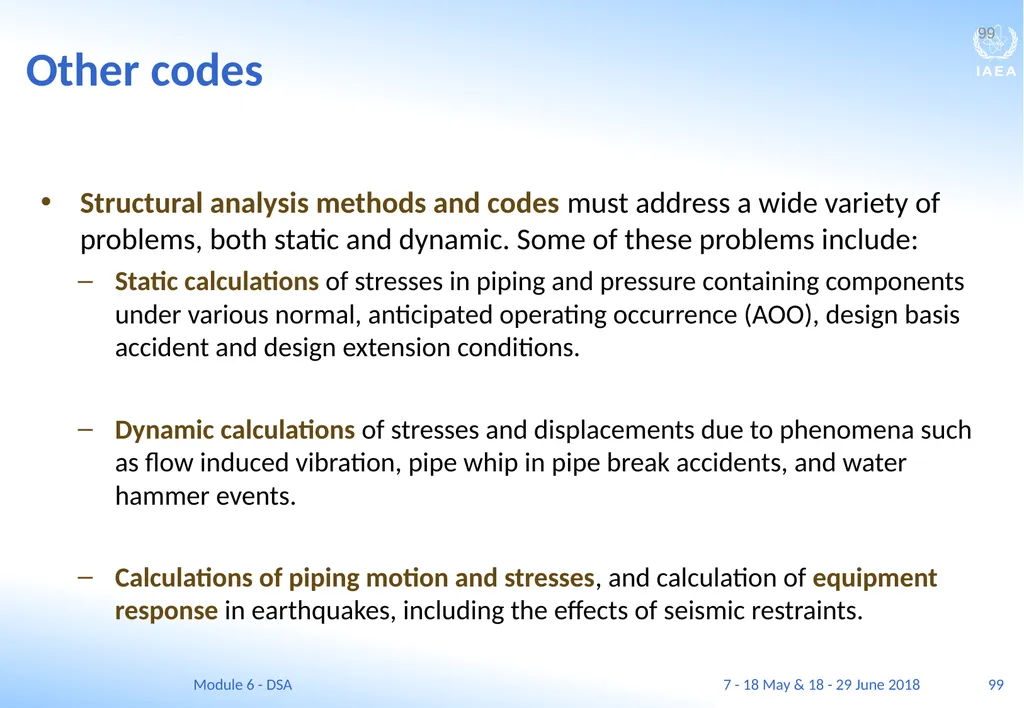 Module VI Deterministic safety analysis F. Adorján - slide 99 of 127
