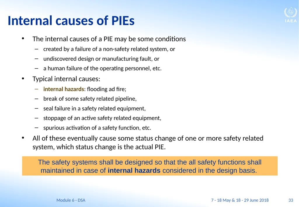 Module VI Deterministic safety analysis F. Adorján - slide 33 of 127