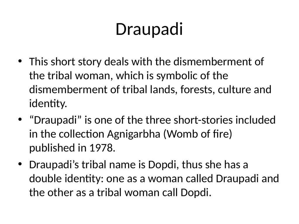 Subalternity, Solidarity and Experience Week 1: - slide 6 of 15