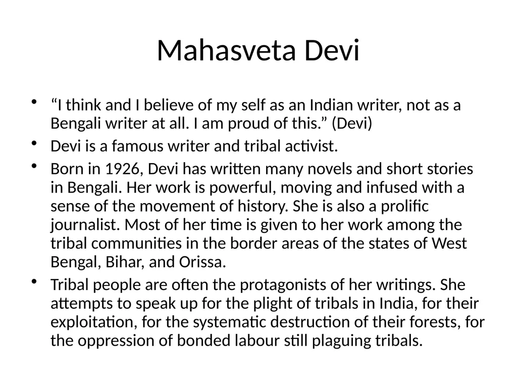 Subalternity, Solidarity and Experience Week 1: - slide 2 of 15